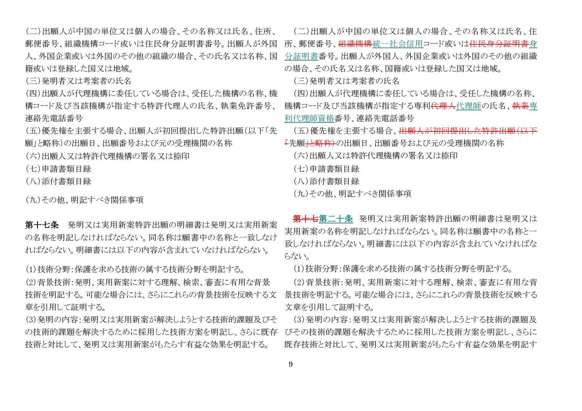 中華人民共和國(guó)専利法実施細(xì)則（新舊対照表） (2024.1)_08.jpg