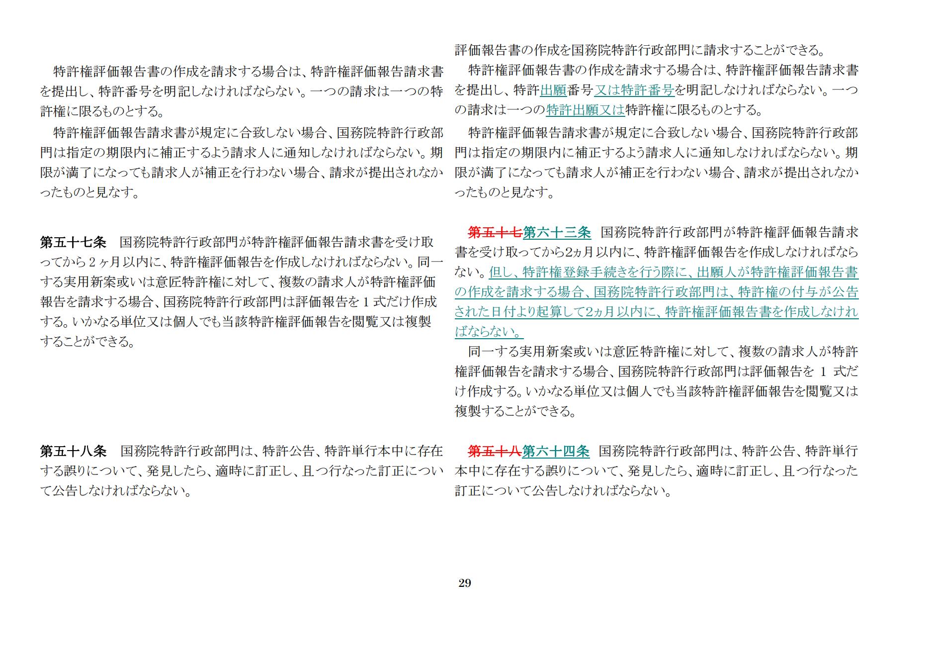 中華人民共和國(guó)専利法実施細(xì)則（新舊対照表） (2024.1)_28.jpg